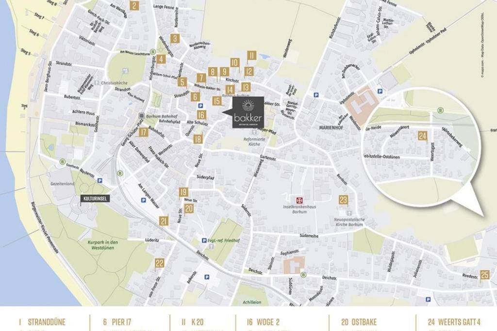 Logierhaus K15 Appartement 11 Plus Borkum Zewnętrze zdjęcie